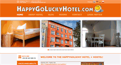 Desktop Screenshot of happygoluckyhotel.com